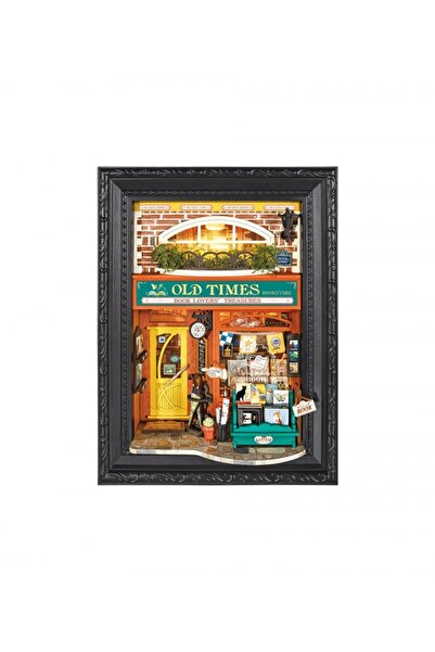 Rolife 3D παζλ, Βιβλιοπωλείο Παλιές Εποχές, ξύλο, Rolife, 157 κομμάτια