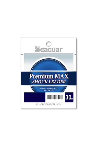 seaguar Premium MAX Shock Leader 30μ # 0.6 - 0.128 χιλιοστά - 3.5 λίβρες