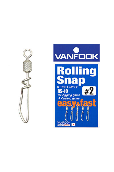 VANFOOK RS-10 Περιστρεφόμενα Στριφτάρια με Κλιπ " # 3