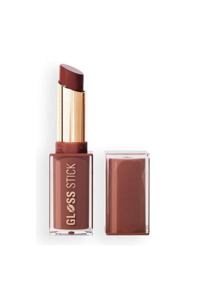 Revolution Pout Lip Gloss Stick Toffee Nude