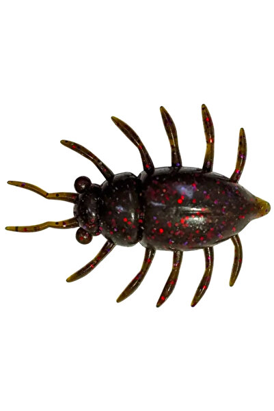 FishUp Μέιμπαγκ 2.5εκ. # 050 Πράσινο Κολοκύθι Καφέ Κόκκινο και Μωβ 2,5 εκ. # 050