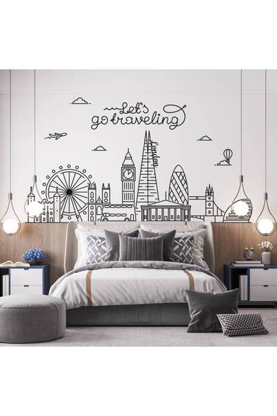 OEM Sticker de perete London