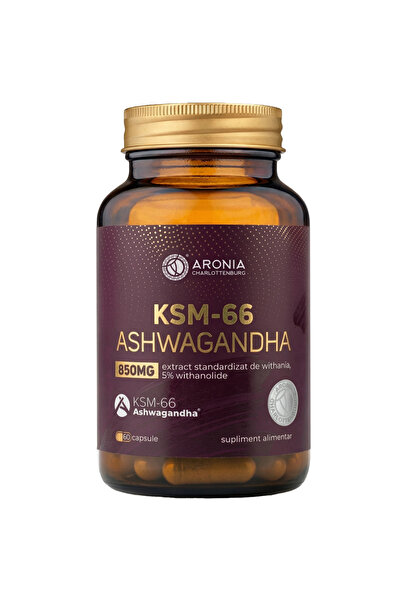 Aronia Charlottenburg Ασβαγκάντα ΚΣΜ-66 ®   850 mg — 60 κάψουλες με πατενταρι...