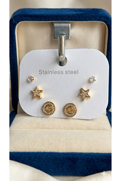 İNN JEWELLERY أقراط Xuping غير مشوهة ومضادة للحساسية (ضمان مستورد لمدة عامين)