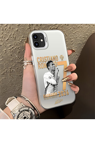 Hontinga iPhone 12 Pro Uyumlu Silikon Kenar Sert Arka Anti Düşme Telefon Kılı...