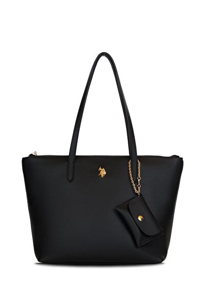 U.S. Polo Assn. Γυναικεία Τσάντα Ώμου Μαύρη US26196 – Καθημερινό, Κομψό Σχέδι...