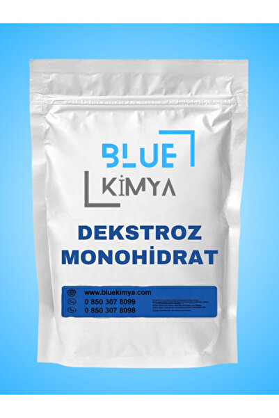Blue Kimya Dekstroz Monohidrat 1 KG – Enerji ve Fermentasyon Amaçlı Saf Glikoz