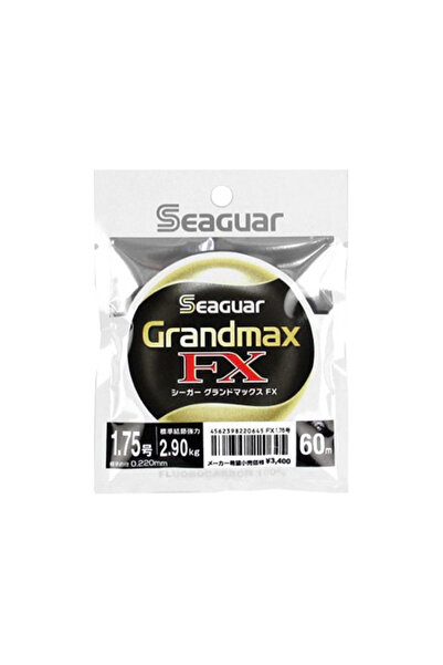 seaguar Γκραντμάξ Φλουοροκάρμπον FX 60μ # 2.0 - 0.235 χιλιοστά - 3.35 κιλά