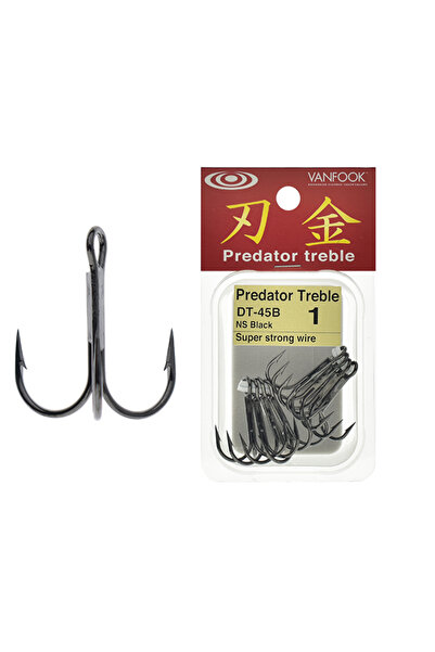 VANFOOK Άνκορς DT-45B NS Μαύρο Τράμπλε # 2/0