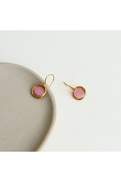 Boise Atelier Nuveks Pink Steel Earring | Çelik Küpe