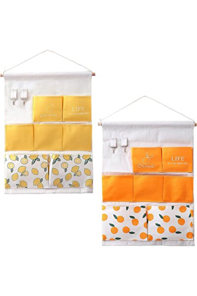 Sporgo Οργανωτής Πόρτας, 2 Τεμάχια, Κρεμαστή Παπουτσοθήκη 7 Θέσεων για Πόρτα