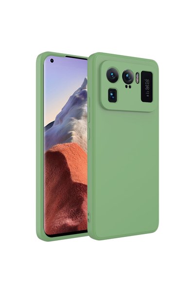 zore غطاء حماية Mi 11 Ultra BRSA Mara - أخضر فاتح