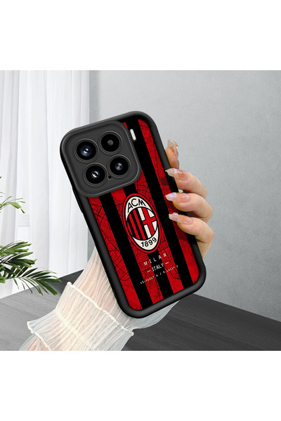 ucuc حافظة سيليكون سوداء متوافقة مع هاتف Xiaomi Mi 15 5G مع حماية للكاميرا ضد...