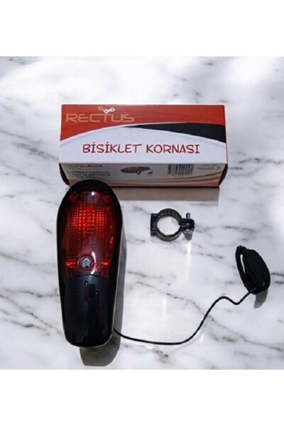 Rectus 8 SESLİ BİSİKLET KORNASI (SİYAH)