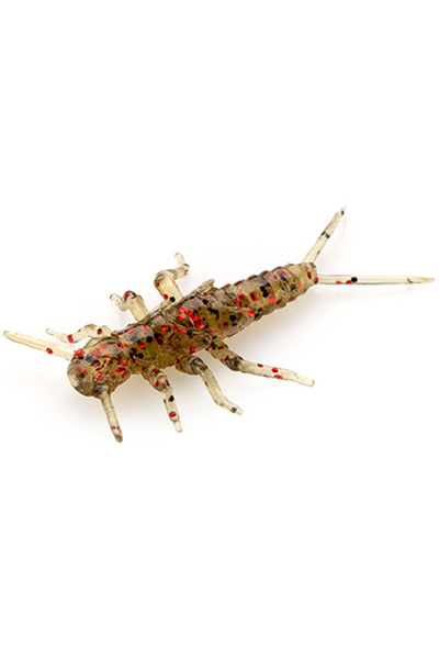 FishUp Πετροπεταλούδα 2.1 εκ. # 045 Πράσινο Κολοκύθι Κόκκινο & Μαύρο 2.1εκ. #...