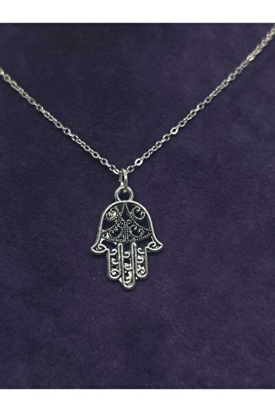 sarıyer silver هرتز. قلادة فاطمة آنا إيلي التقليدية الأصيلة المصنوعة من الفول...