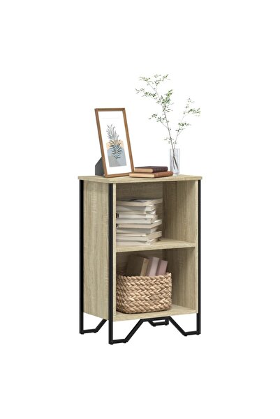 vidaxl Βιβλιοθήκη Sonoma Δρυς 50 x 31 x 74,5εκ. από Ξύλο