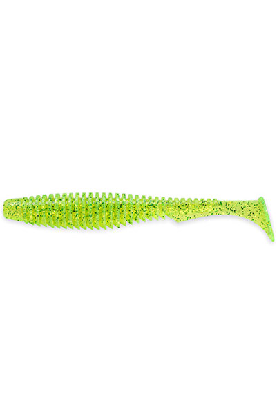 FishUp U-Shad 7cm #026 Flo Chartreuse Green 7cm Flo Chartreuse Green