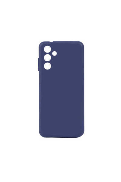 zore Galaxy A04S Case Brsa Biye Silicone - Navy Blue