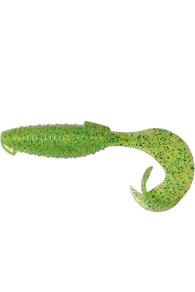 Keitech Flapper Grub Lime Chartreuse 424M 10cm