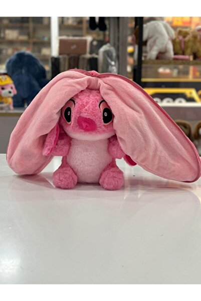 Slime Kulakları Hareketli Pelüş Stitch Oyuncak - 30 cm İnteraktif Figür
