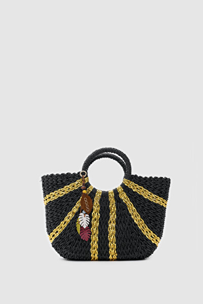OGGO Wicker Hand & Crossbody Bag