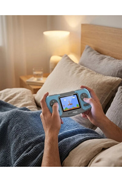 Nemere El Tipi Oyun Konsolu Dahili Retro Oyunlar TV Bağlantısı Destekli Taşınabilir Game Console İth