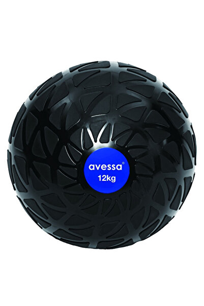 AVESSA 12 KG Slam Ball – Kardiyo & Güç Antrenman Topu - Zıplamayan Yapı - Day...