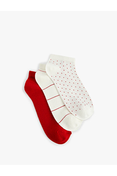 Koton Σετ με 3 μποτάκια και κάλτσες με σχέδια