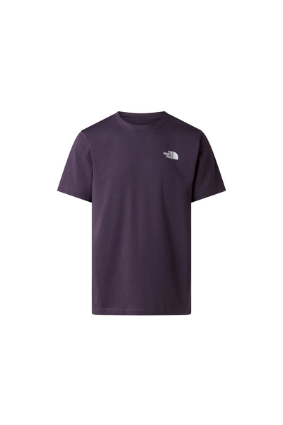 THE NORTH FACE Ανδρικό μπλουζάκι M Evolution Box Nse, μωβ T-shirt για καθημερ...