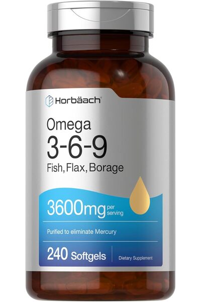 Horbäach Triple Omega 3-6-9 240 Softgels