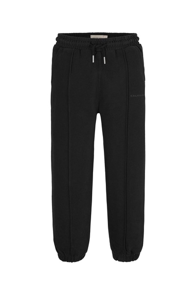 Calvin Klein Lastikli Paça Siyah Erkek Çocuk Eşofman Altı IB0IB02605BEH