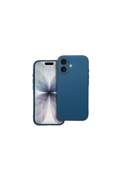 OEM Compatible Case For iPhone 16 Matt Case Blue
