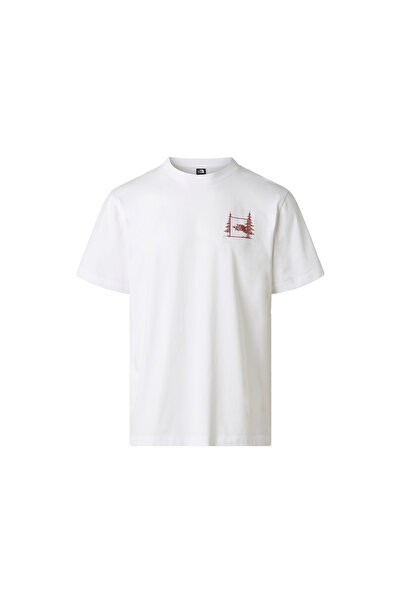 THE NORTH FACE Ανδρικό μπλουζάκι M Camping Relaxed, λευκό T-shirt