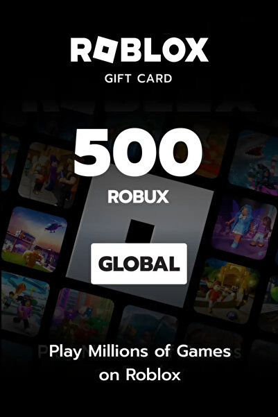 Roblox Gift Card - 500 Robux (EUR EKSİKSİZ YÜKLENİR
