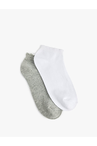 Koton Σετ 2x Βαμβάκι ζευγαριών κάλτσες-μποτάκια