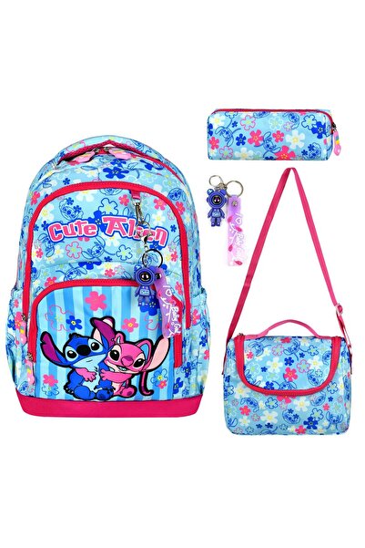 Alanç Gift Ultra-Luxury Girls' Orthopedic Backpack with Back Support, Waterpr...