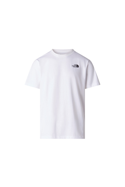 THE NORTH FACE Ανδρικό καθημερινό μπλουζάκι M Vertical Regular, λευκό T-shirt