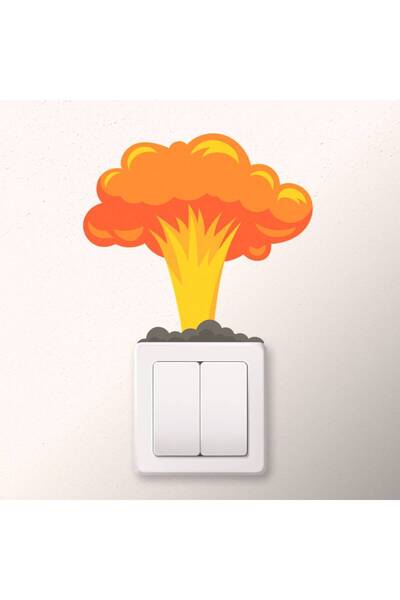 OEM Sticker pentru intrerupator Explosion