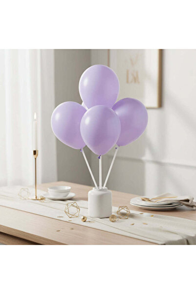 Party Centre Lavender Fashion Latex Balloons 5in, 100pcs, Party Decoration Ba...