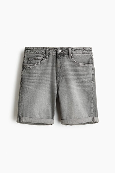 H&M Dar Kesimli Kot Şort