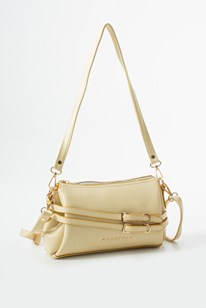 DEV 3 ADAM NÇS Κίτρινη ζώνη με λεπτομέρειες, 4 θήκες, 2 λουράκια, γυναικεία τ...