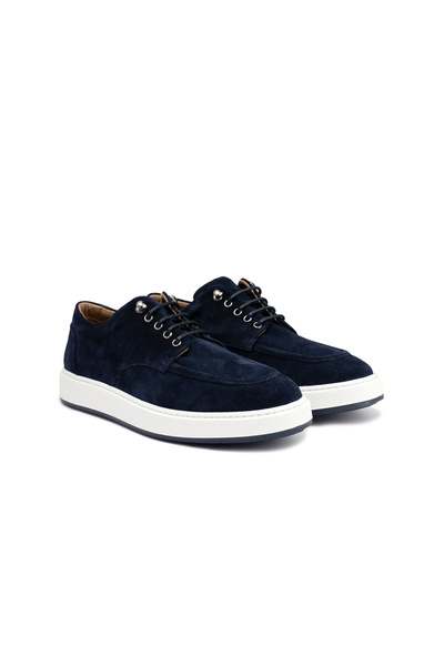 Tigra Lacivert Süet Erkek Sneaker Ayakkabı