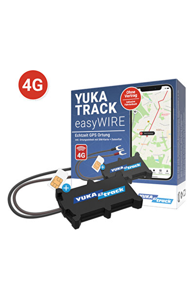 Yuka IoT YUKAtrack easyWire 4G AIO GPS Συσκευή εντοπισμού αυτοκινήτου με SIM ...
