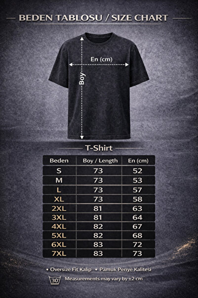 LOTS MODA Etnik Desenli Kırmızı Harf Baskılı Oversize Erkek Tişört