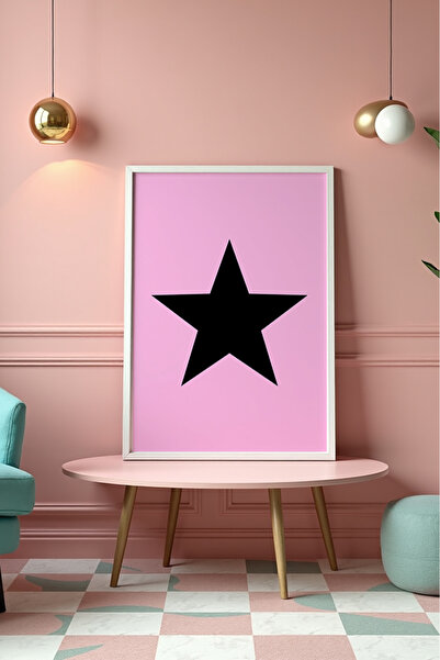 Esci Design Τραπέζι με λευκό πλαίσιο - Ροζ Τραπέζι - Τραπέζι Tiktok - Τραπέζι...