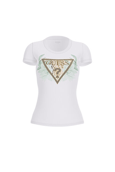 Guess Jersey Kadın Slim Fit T-Shirt