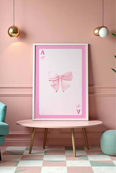 Esci Design Τραπέζι με λευκό πλαίσιο - Ροζ Τραπέζι - Τραπέζι Tiktok - Τραπέζι...