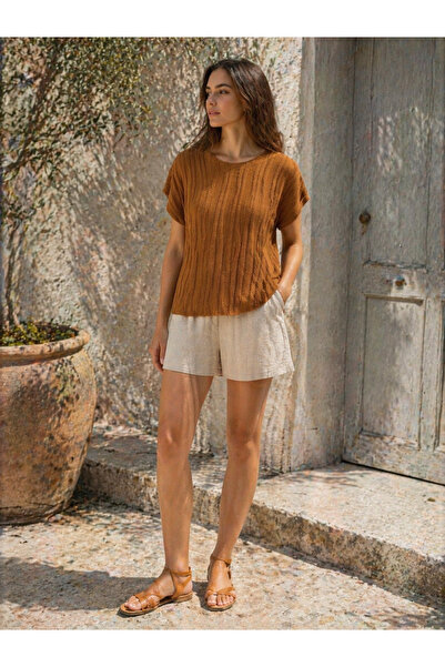 Sea Style Διάτρητη Πλεκτή Μπλούζα – Καλοκαιρινό Γυναικείο Τοπ με Ελαφριά Υφή ...