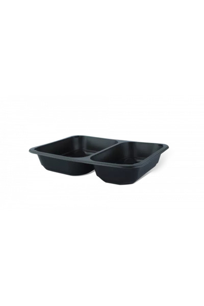 BFG PACKAGING CASEROLA NEAGRA PP 2 COMP H50 BFG 50 BUC SET